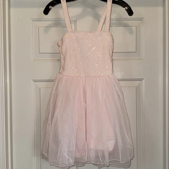 New Abercrombie kids pink dress
